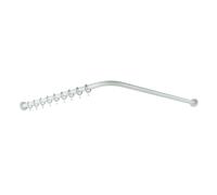 Hewi 801 asta per tenda da doccia, accorciabile, 801.34.100 97, 801 grigio luce [Accessori Bagno > Tende Doccia]