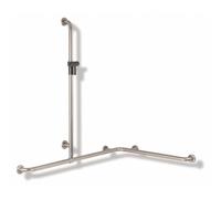 Hewi 805 asta saliscendi, 805.35.300 99, 805 acciaio inox spazzolato/bianco puro [Rubinetteria Bagno > Doccette / Supporti]