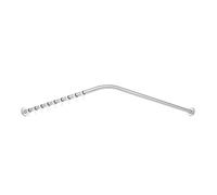 Hewi System 900 asta per tenda da doccia dimensioni asse 1187 x 1187 mm, accorciabile, anelli per tenda: 24 pz. 24 St., accorciabile La: 1187 mm, 900.34.103XA, System 900 acciaio inox spazzolato [Acce