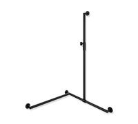 Hewi System 900 asta saliscendi, con maniglia di sostegno, 900.35M30360 CV, System 900 nero opaco [Rubinetteria Bagno > Doccette / Supporti]
