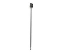 Hewi Universal supporto a pavimento per maniglia di supporto pieghevole, 950.50.026XA 90, Universal acciaio inox spazzolato/nero profondo [Accessori Bagno > Ricambi per Accessori Bagno]
