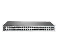 Hewlett Packard Enterprise 1820-48G-PoE+ (370W) Managed L2 Gigabit Ethernet (10/100/1000) Power over Ethernet (PoE) 1U Grey - network switches (Managed network switch, L2, Gigabit Ethernet (10/100/1000), 10BASE-T,100BASE-TX,1000BASE-T, IEEE 802.3,IEEE 802.3ab,IEEE 802.3u, 16000 entries)