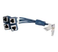 Hewlett Packard Enterprise JG263A cavo di interfaccia e adattatore Mini D-28 4-RJ45 Nero