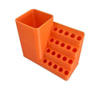 Hex Bit Organizer Holder, Screwdriver Head Storage Rack, Durable Screwdriver Head Organizer for Garage, Basement, Repair Shop, Screw Bit Storage Rack