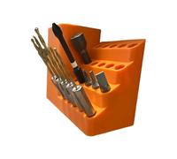 Hex Bit Organizer - Screwdriver Head Storages, Hex Shank Bit Storage Box for Carpenter Plumber Repairman, Durable Tool Rack for Easy Organization, Quick Access, And Portable Workshop Tool Storage
