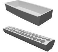 Hex Bit Organizer Tray for DeWalt TStak VI - Tool Box Storage Enhancement
