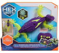 HEX BOTS Glow in The Dark Gecko Robot Radiocomandato Ricaricabile Giocattolo Che