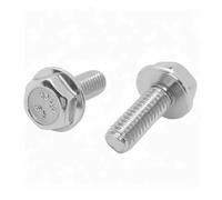 Hex Flange Head Cap Bolts 304 Stainless Steel