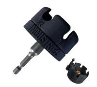 Hex Head Fastener Tool - Heavy Duty Drill Bit Nut Inserter | Portable Attachment No Slipping Maintenance For Home Technicians Projects Automotive Construction Repair Assembly