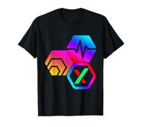 Hex PulseChain PulseX Crypto Pls Logo delle risorse digitali Maglietta