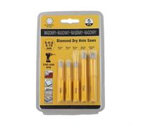 Hex Shank per piastrelle Drill Bits 6-10mm smeriglio brasato Hex Shank per