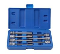 Hex Socket - 3/8 Inch H-Type Hex Key Socket | Hexs Bit Tool | Precision Fastener Driver, Drive Socket Maintenance Set for Technicians Mechanics Home Industry Roadside Workshop Garage