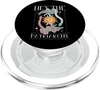 "Hex The Patriarchy" gotico occulto streghe femministe PopSockets PopGrip per MagSafe