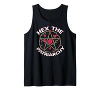 Hex The Patriarchy Pentagramma Simbolo Occulto Rose Spine Meme Canotta