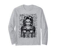 Hex Witch Halloween Graffiti Evil Gothic Stregoneria Pop Art Maglia a Manica