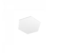 Plafoniera Moderna Decorativa Hexagon Metallo Bianco