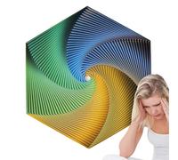 Hexagon Fidget - Giocattolo Antistress 3D Divertente | Stampa 3D Esagonale Giocattolo Stereoscopico Magico | Divertente per Adulti per Ridurre lo Stress