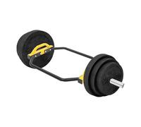 Hexagon - Manubrio Olympic Bar, 142 cm, capacità di sollevamento, 150 kg, per squat, croce e sollevamento spalle