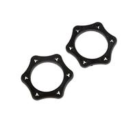 Hexagon Microfono Anticaduta Shock Protector Anti Rolling Slip Ring Nero