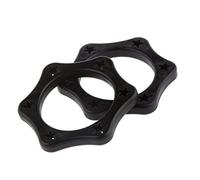 Hexagon Microfono Anticaduta Shock Protector Anti Rolling Slip Ring Nero