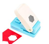 Hexagon Paper Punch Small Geometric Shape Craft Puncher For Scrapbooking