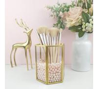 Hexagon Vetro Supporto Della Matita, Scuola di Immagazzinaggio Desktop da