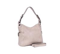 Hexagona BOLSO, Borsa con Manico Lungo Donna, Beige Clair, L : 30 x h : 27 x P : 14 cm