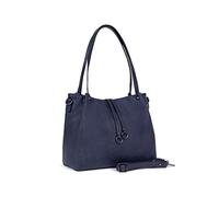 HEXAGONA BOLSO, Borsa con Manico Lungo Donna, Bleu Nuit, L : 30 x h : 24 x P : 16 cm