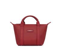 Hexagona - Borsa a mano - Compatibile con cellulare - da donna - Collezione Tara - Rosso scuro