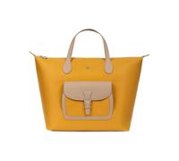 Hexagona - Borsa a mano - Materiale impermeabile - Compatibile con formato A4 - Da donna - Collezione Kiana, giallo, Taglia unica