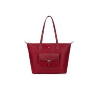 Hexagona - Borsa a spalla - Materiale impermeabile - Compatibile con formato A4 - Da donna - Collezione Kiana - Rosso