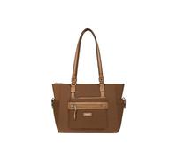 Hexagona - Borsa a spalla - Materiale impermeabile - Compatibile con formato A4 - Da donna - Collezione Yona, oro, Taglia unica