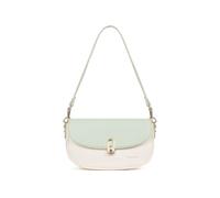 Hexagona - Borsa a tracolla con 1 manico - Compatibile con cellulare - da donna - Collezione Cali, Bianco/verde chiaro, Taglia unica