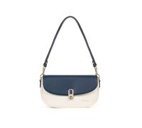 Hexagona - Borsa a tracolla con 1 manico - compatibile con il cellulare - da donna - collezione Cali, Bianco/Navy, taglia unica