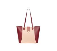 Hexagona - Borsa a tracolla per borsa da donna, compatibile con formato A4 e cellulare, collezione Merline, Bordeaux/Multicolore, Taglia unica