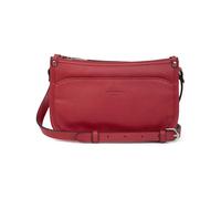 Hexagona - Borsa in pelle - Tracolla regolabile - da donna - Collezione Comfort, rosso scuro, Taglia unica