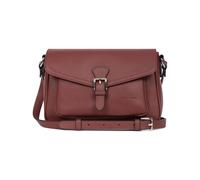 Hexagona - Borsa in pelle - Tracolla regolabile - da donna - Collezione Mirabelle, bordeaux, Taglia unica