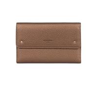 Hexagona - Compagno di viaggio 2 persiane Stop RFID - Compatibile con carte di credito, CNI e permesso di guida - per donna - Collezione Zora, bronzo, Taille unique, Classico