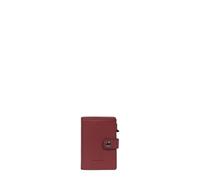 Hexagona - Custodia porta carte - compatibile con carte di credito - da donna - Collezione Soft, rosso, Classico