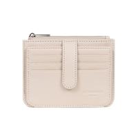 Hexagona - Porta carte a 1 punta, compatibile con carte di credito - da donna - Collezione Comfort, avorio, Classico