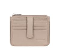 Hexagona - Porta carte a 1 punta, compatibile con carte di credito - da donna - Collezione Comfort, neutro, Classico