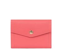 Hexagona - Portafoglio 1 pannello Stop RFID - Compatibile con carte di credito, CNI e permesso di guida - da donna - Collezione Luna, Corallo, Classico