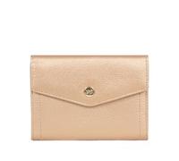 Hexagona - Portafoglio 1 pannello Stop RFID - Compatibile con carte di credito, CNI e permesso di guida - da donna - Collezione Luna, oro, taglia unica, Classico