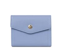 Hexagona - Portafoglio 1 pannello Stop RFID - Compatibile con carte di credito, CNI e permesso di guida - da donna - Collezione Luna, blu lavanda, Classico