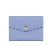 Hexagona - Portafoglio 1 pannello Stop RFID - Compatibile con carte di credito, CNI e permesso di guida - da donna - Collezione Luna, blu lavanda, Classico