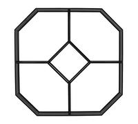 Hexagonal Concrete Paving Form for DIY Garden Paths | Reusable Cement Brick Maker for Patio/Yard/Sidewalk | Robust PP Material, 40.5x40.5x4cm Size