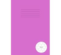 Hexagonal Graph Paper Notebook A4: Organic Chemistry Exercise Book with 10mm (1 cm) Hexagon (Hex) Grids for Drawing Chemical Bonding Structures | 100 ... Science Students, etc. - Purple Cover