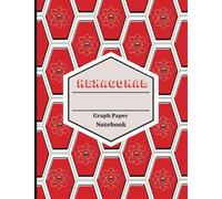 Hexagonal Graph Paper Notebook: Chemistry Graph composition journal - 1/4'' Hexes, 7.44 x 9.69 Inches, 120 Pages for Math, Science, Graphing, Drawing & Sketching
