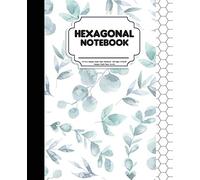 Hexagonal Notebook: 1/4 inch Hexagon Graph Paper Notebook - 108 Pages 7.5"x9.25" - Hexagon Graph Paper Journal: Hexagon Graph Paper: Volume 2