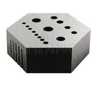 Hexagonal Staking Anvil 15 fori & 5 dentatura orologio strumento rivettatura